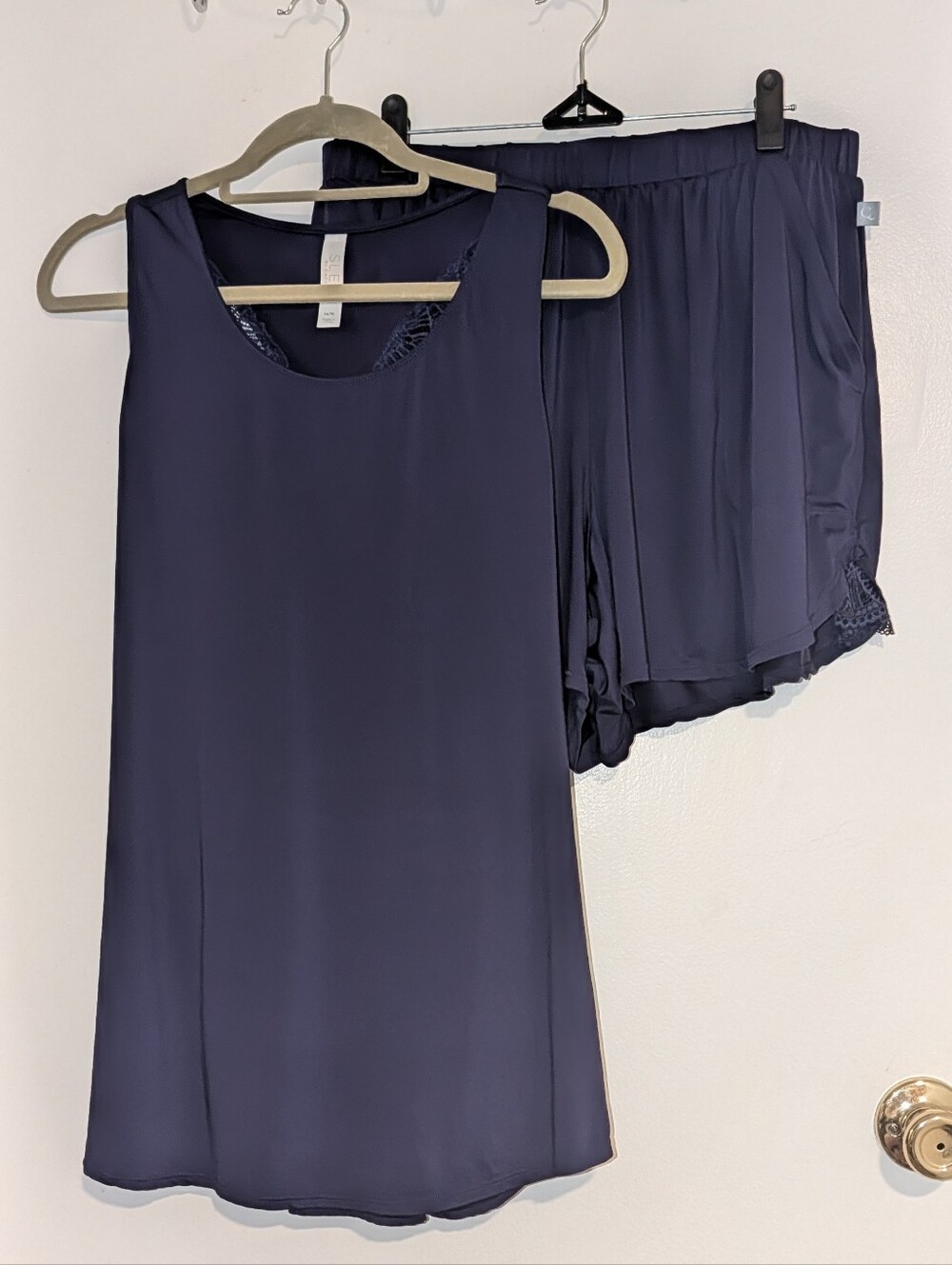NWOT Navy Lane Bryant Cacique Pajama Sleep Set, size 14/16